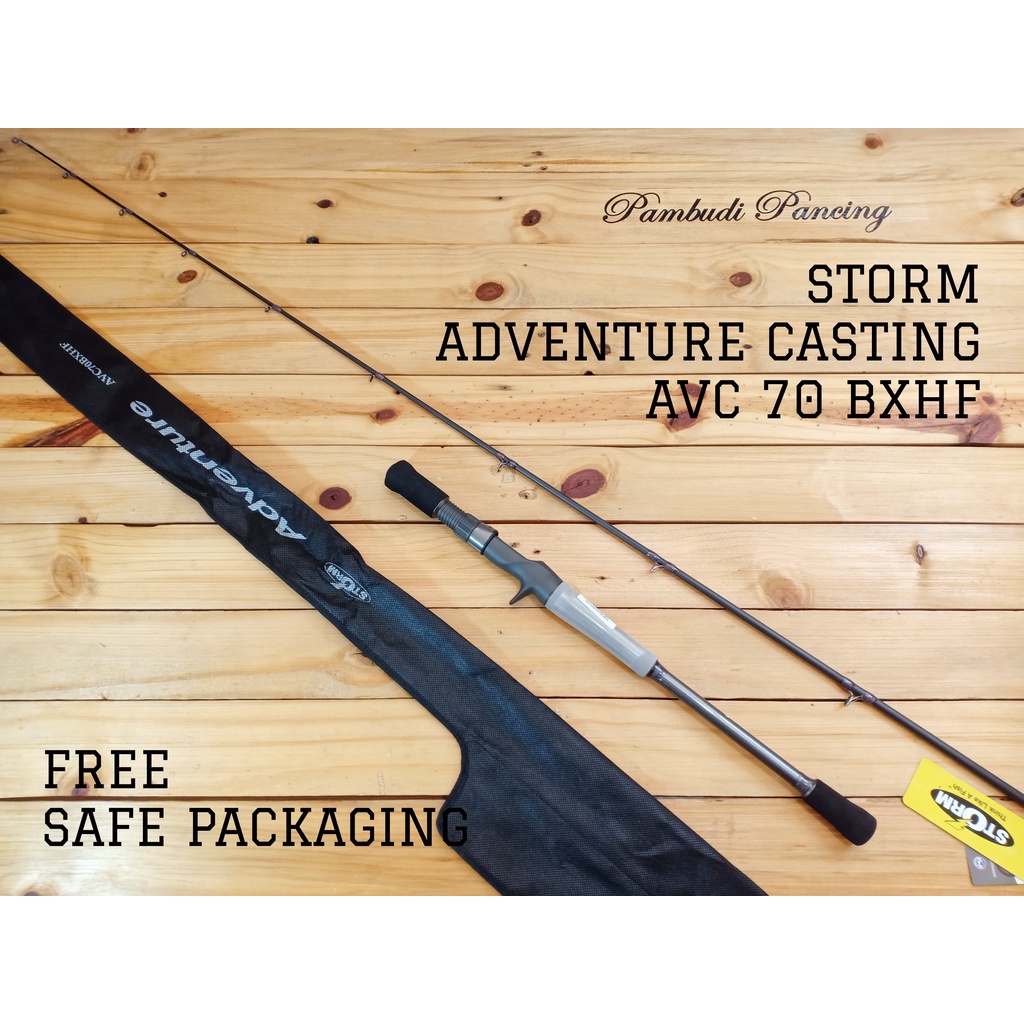 STORM Original by Rapala | Joran Casting STORM ADVENTURE AVC 70 BXHF Butt Section X-tra Heavy Baitca