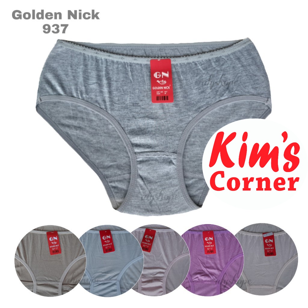 CELANA DALAM GOLDEN NICK BORDIR CD WANITA GOLDEN NICK 937 939 1PCS