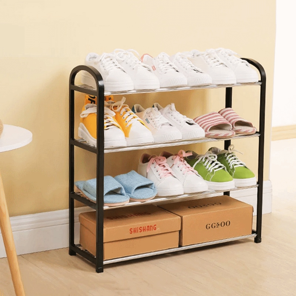 RAK SEPATU 5 SUSUN / 4 SUSUN AMAZING SHOES RACK PORTABLE