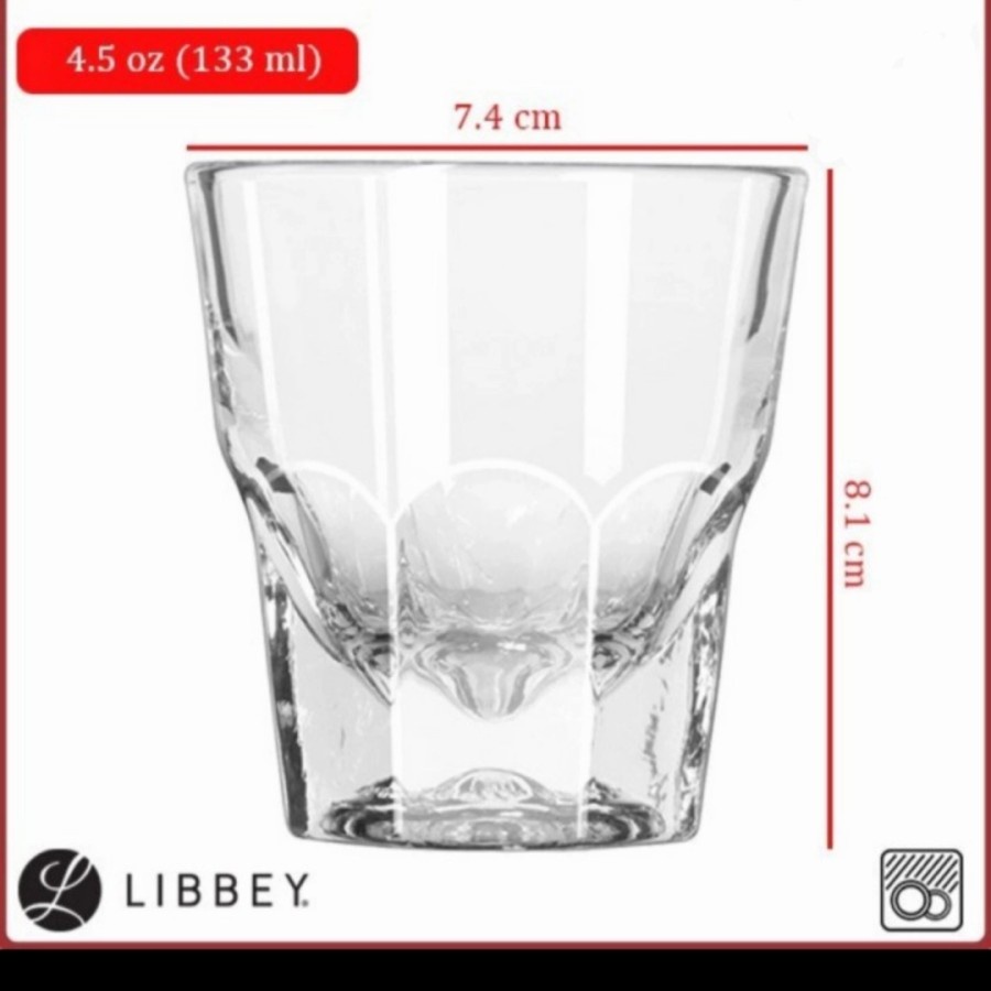 Libbey Gibraltar Rocks Glass 4,5 oz / 133 ml  # 15248