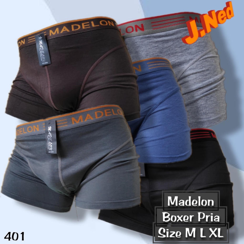 J401S Celana Dalam Pria - Celana Boxer Pria CD Boxer Pria Import  [ Per 6 Pcs ]