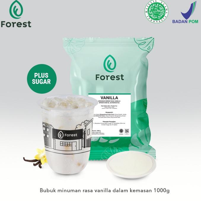 

Terbaru Bubuk Minuman Rasa VANILLA 1000g PLUS GULA - Forest Bubble Drink