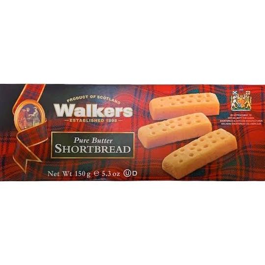 

WALKERS Pure Butter Shortbread 150gr Cookies Mentega Import Biscuit