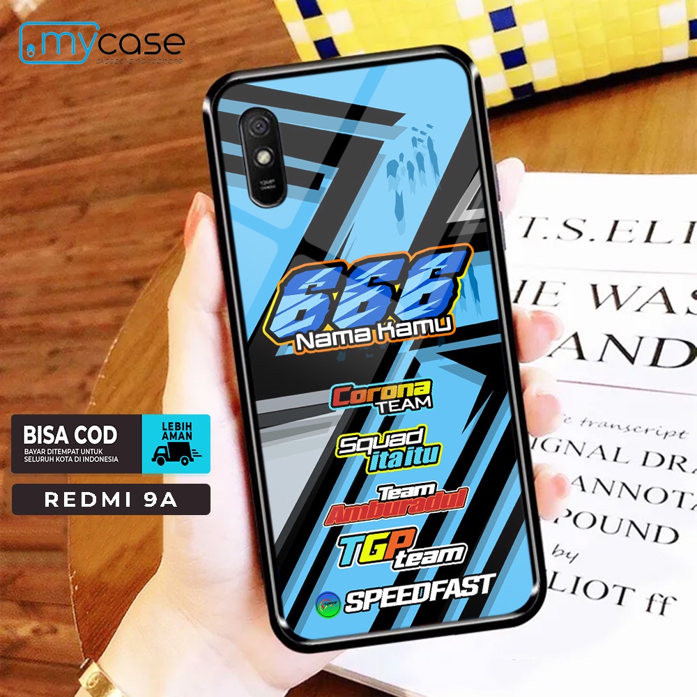 My Case Xiaomi Redmi 9A [MC019] Case Custom Racing Bisa Pakai Nama Dan Nomor Sesukamu - Kesing hp - 