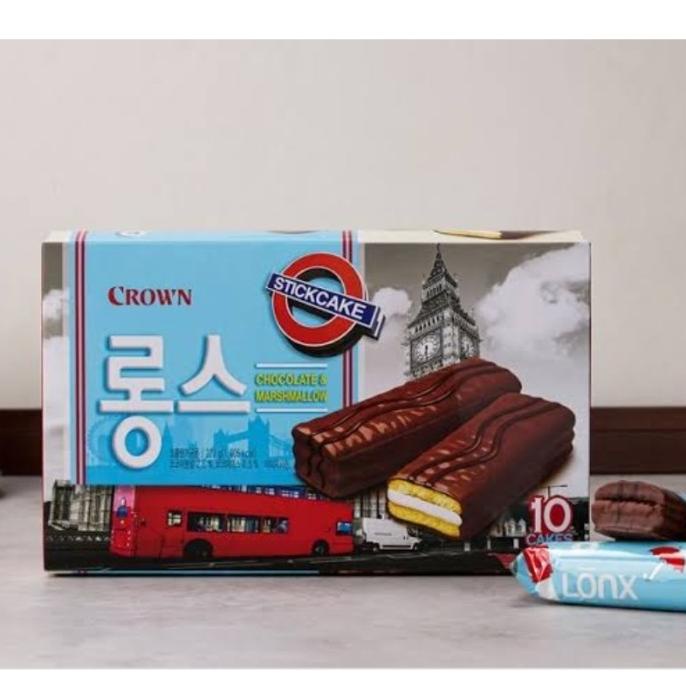 

Crown Keik Marshmallow Coklat / Non Halal 220 gram