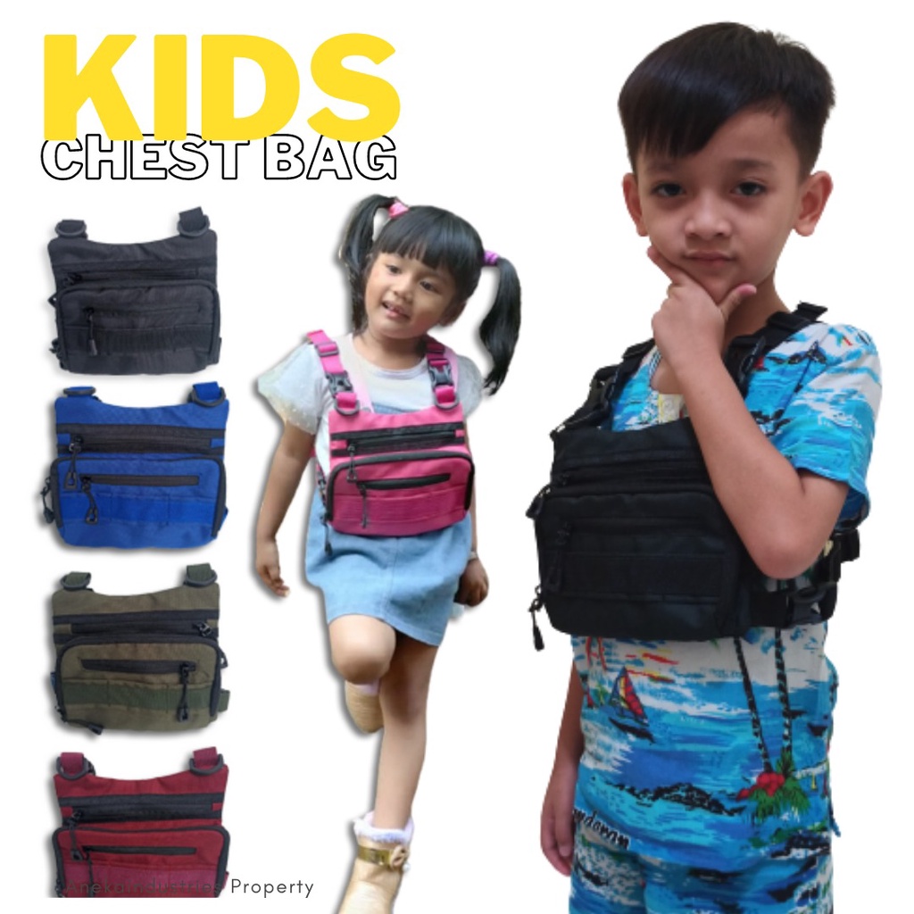 Tas Dada Anak Tas Gendong Depan Anak Chest Bag For Kids