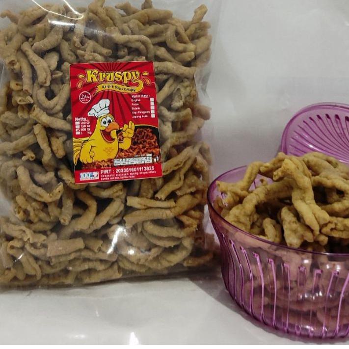 

Diskon✅-Keripik Usus Ayam 500gr