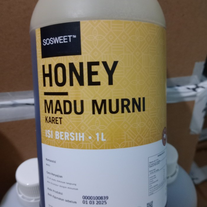 

[Ready Stock] Madu Murni Karet Hevea Haldin Foods 1,5 Kg