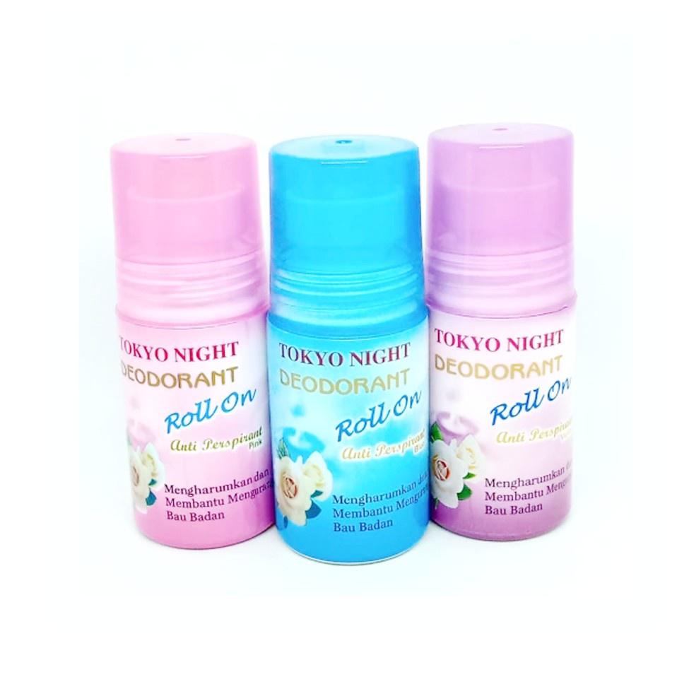 Tokyo Night Deodorant Rol On Anti Perspirant 50 ml