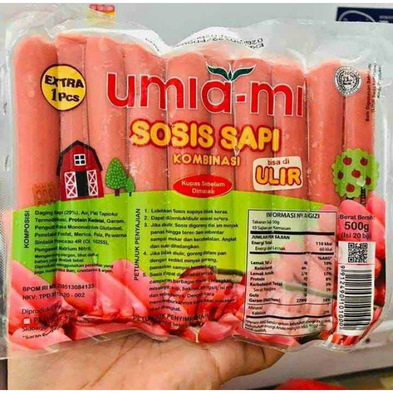 

Sosis Umiami Sapi