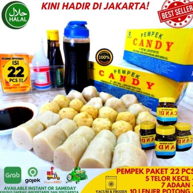 

Pempek Candy Pempek Palembang Frozen Beku Empek Empek Mpek Mpek Kanibelaa2