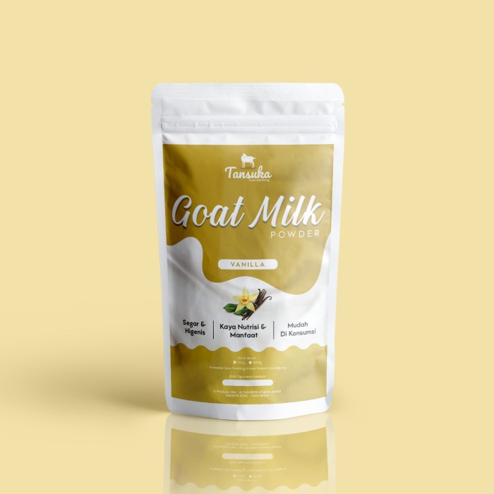 

(COD), Susu Kambing Etawa 1Kg, Susu Bubuk, Obat Herbal, Kesehatan. - Vanilla, Premium (200g)