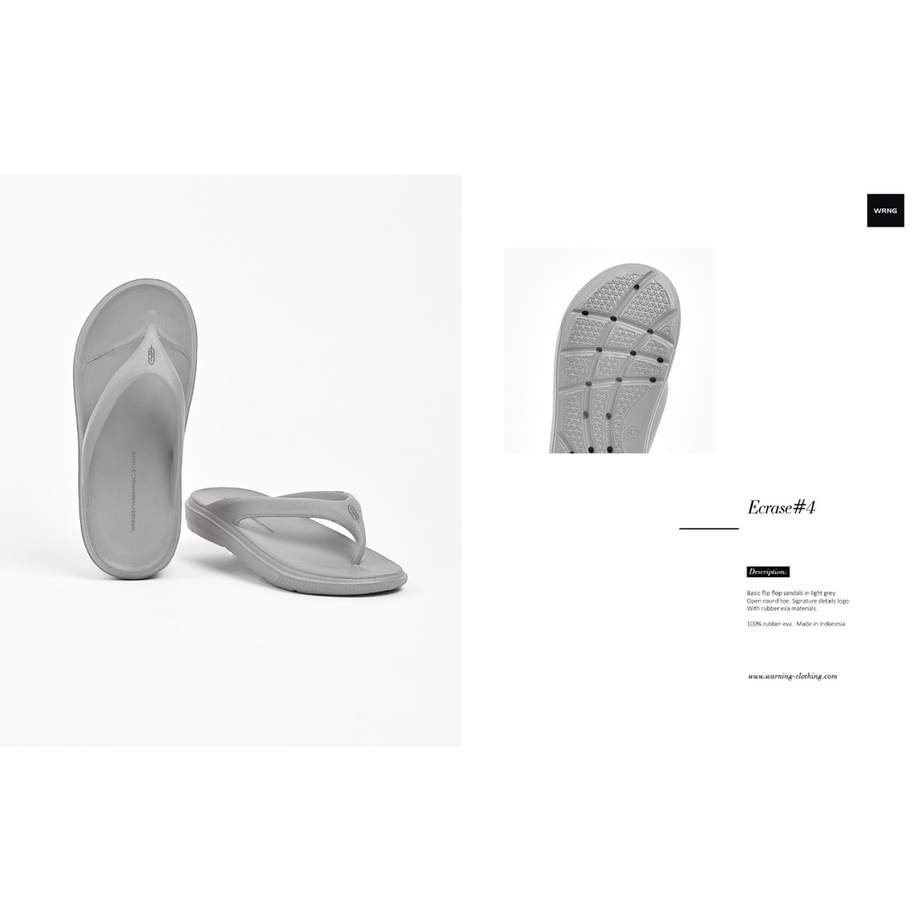 SANDAL WARNING CLOTHING II ECRASE#4