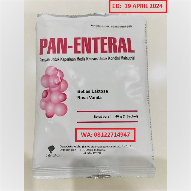 

SUSU PAN ENTERAL Otsuka – Dengan MCT Tinggi Protein Terhidrolisis – Untuk Tidak Bisa Makan