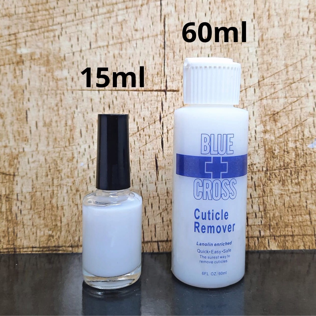 Blue Cross Cuticle Remover Cairan Pembersih Kutikula 60ml &amp; 30ml (NT-18A)