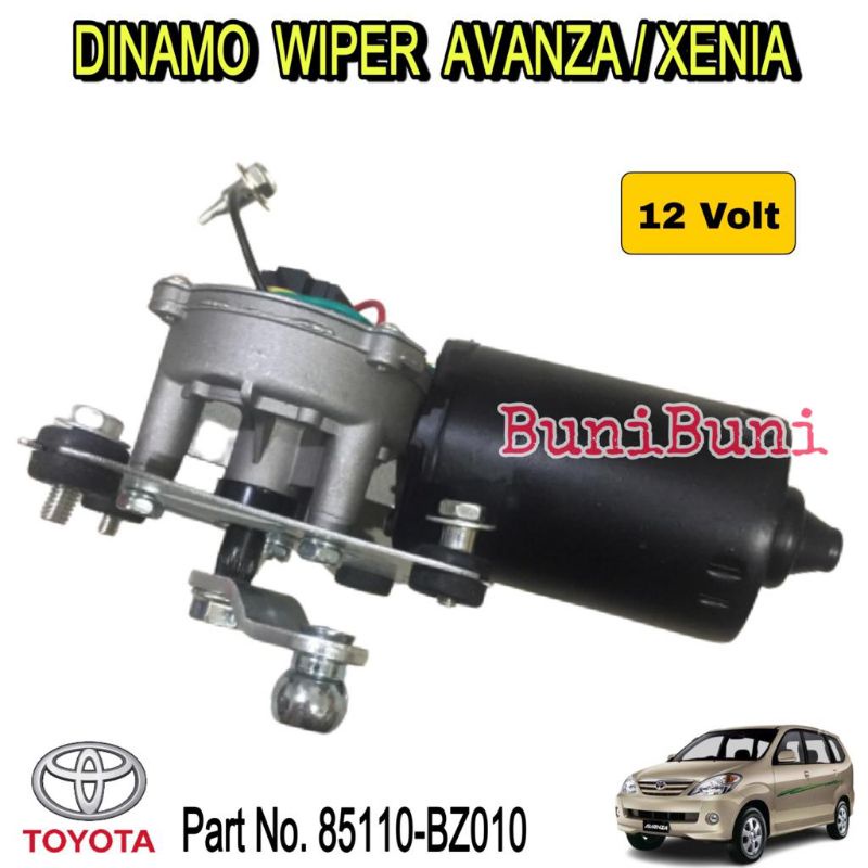 DINAMO / MOTOR WIPER Kaca Depan Untuk Mobil AVANZA / XENIA (Dinamo Wiper ASSY AVANZA)