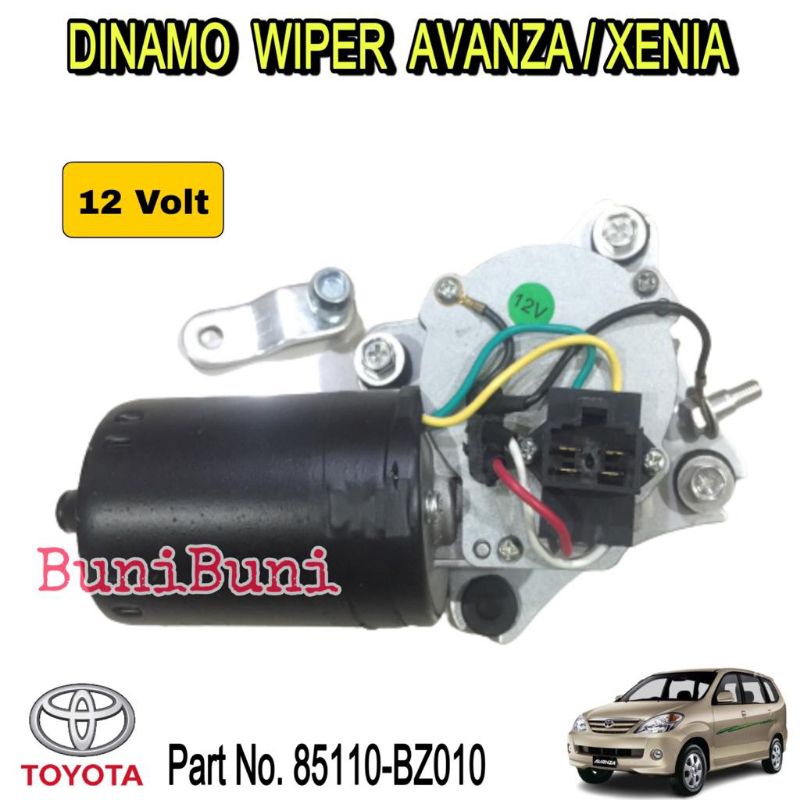 DINAMO / MOTOR WIPER Kaca Depan Untuk Mobil AVANZA / XENIA (Dinamo Wiper ASSY AVANZA)