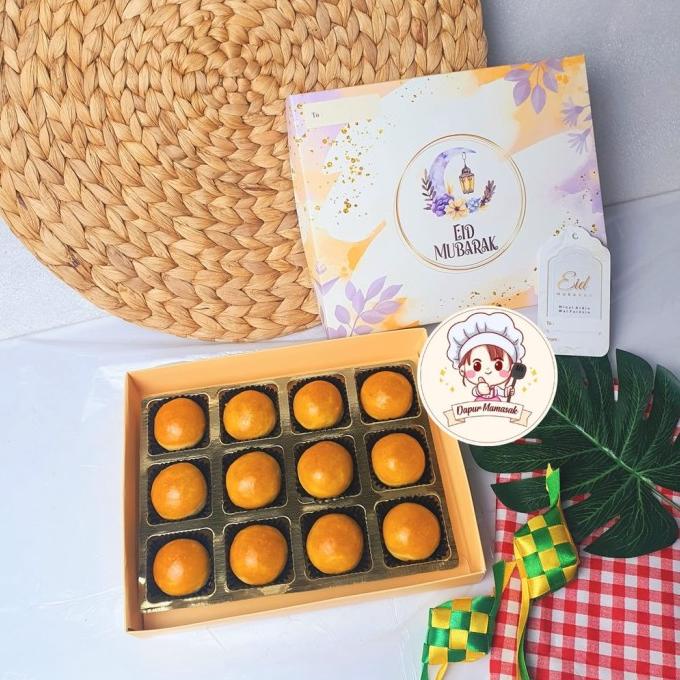 

KUE KERING DM - HAMPERS IDUL FITRI KUE NASTAR WISMAN PREMIUM ISI 12PCS / HAMPERS EL09I09A82L