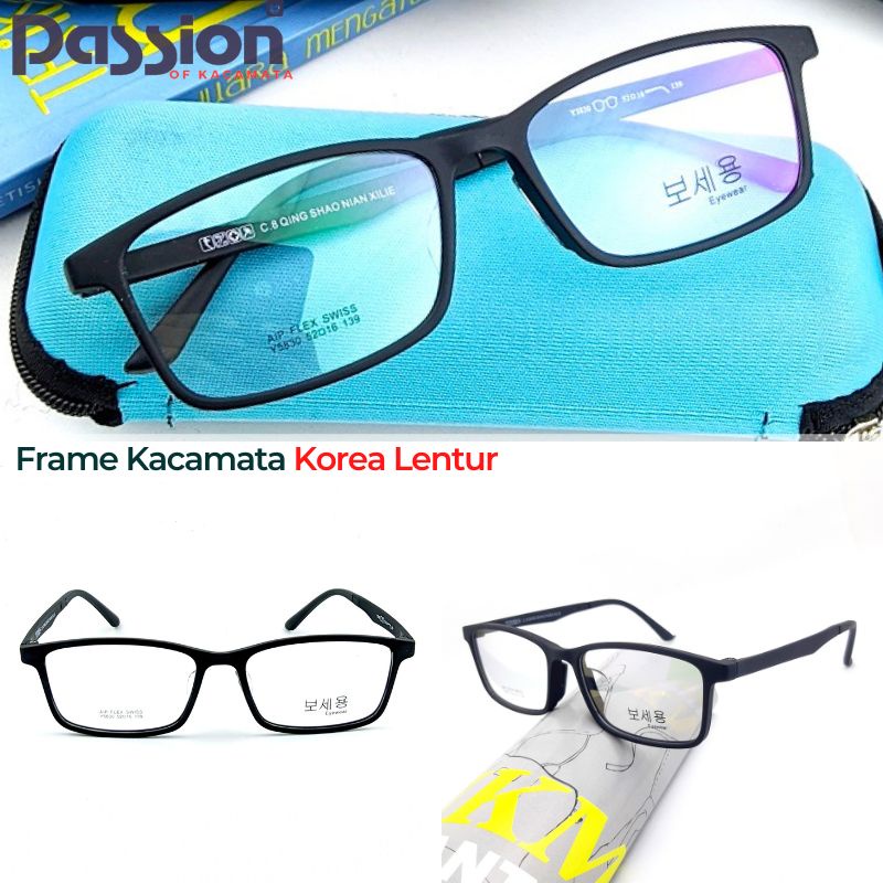 Kacamata Lentur Anti Radiasi Photocromic Blueray Bluecromic Normal Minus Silinder Y30