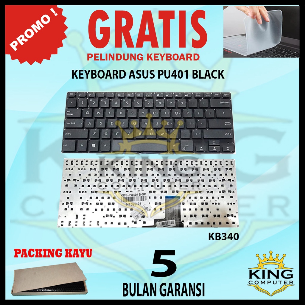 Keyboard Asus PU401 PU401L PU401LA PU301 PU301L PU301LA GRATISS Keyboard Protector