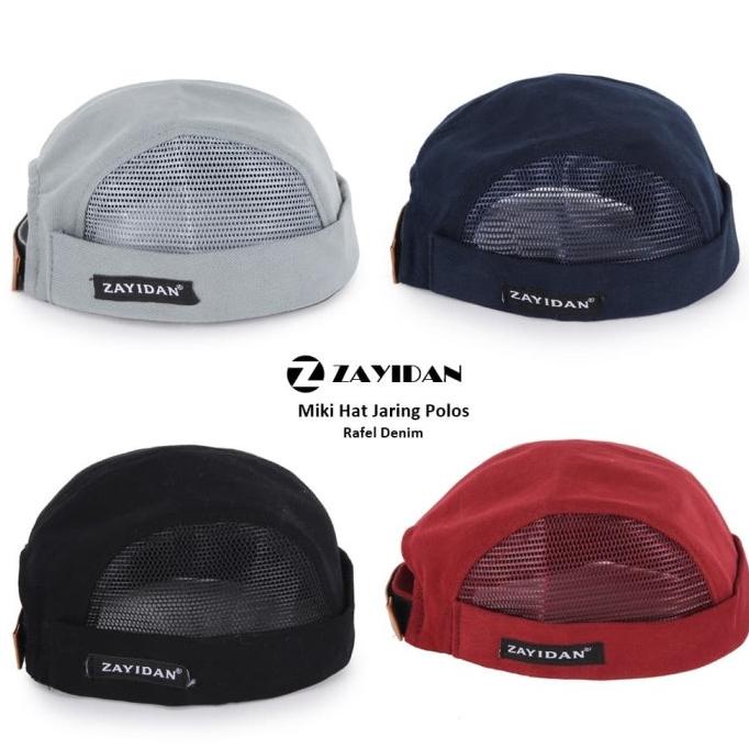 BRG BARU Topi Peci Mikihat / Miki Hat Jaring Polos / Peci Uas Jaring