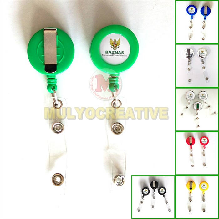 

ID Card Yoyo Baznas Gantungan ID Card Holder Logo Badan Amil Zakat Nasional