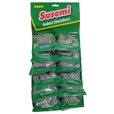 Sabut Stainless Susemi / Sabut Cuci Piring Kawat / Scourer Stainless