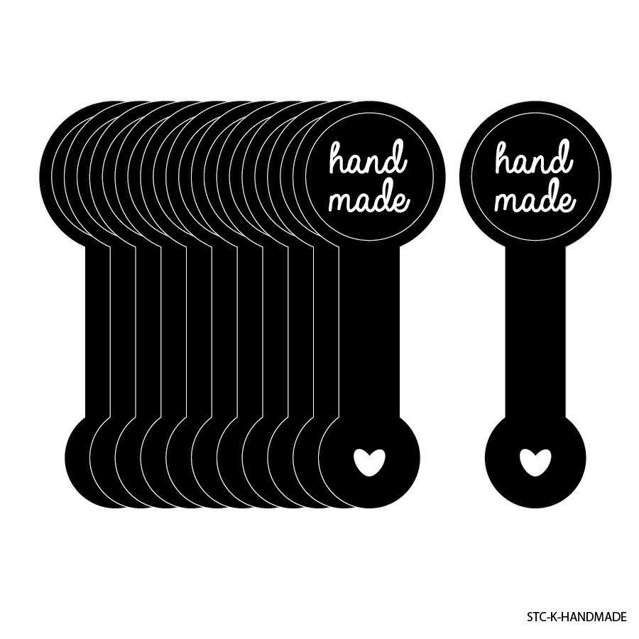 

12 Pcs Label Sticker Seal Botol Sticker Mini Jar Label Thank You Handmade Freshly Baked