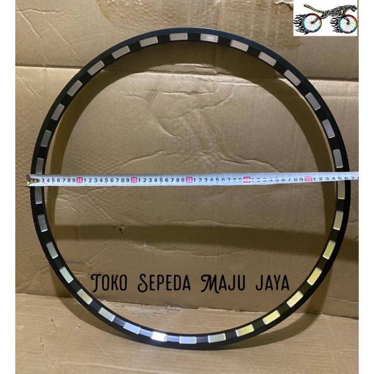 velg rims rim sepeda gunung MTB exotic D517 ukuran 26 32H hole 32 murah