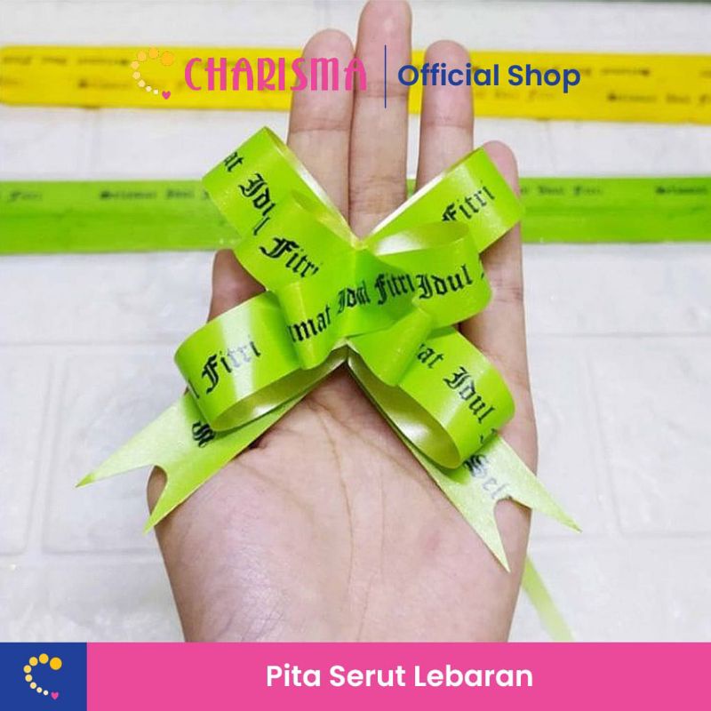 

Charisma Pita Tarik Lebaran Selamat Idul Fitri - Pernak Pernik lebaran / Pita Tarik Ornamen Lebaran