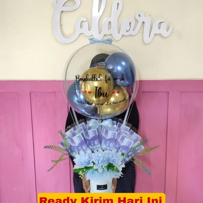 money bucket bucket balon bunga bouquet bucket buket Snack kado wisuda