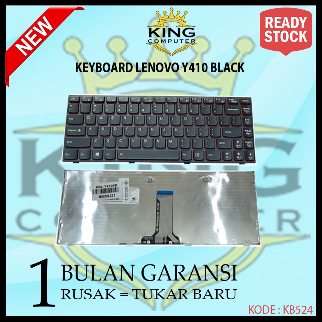 Keyboard Lenovo Ideapad Y400 Y400n Y400p Y410 Y410n Y410p Y430 Y430n