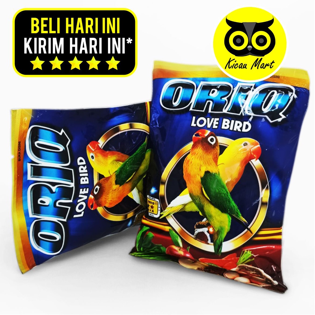 PAKAN BIJI BIJIAN MILLET MILET MAKANAN HARIAN BURUNG LOVEBIRD KEMASAN PLASTIK ORIQ JAYA POLBPOJ