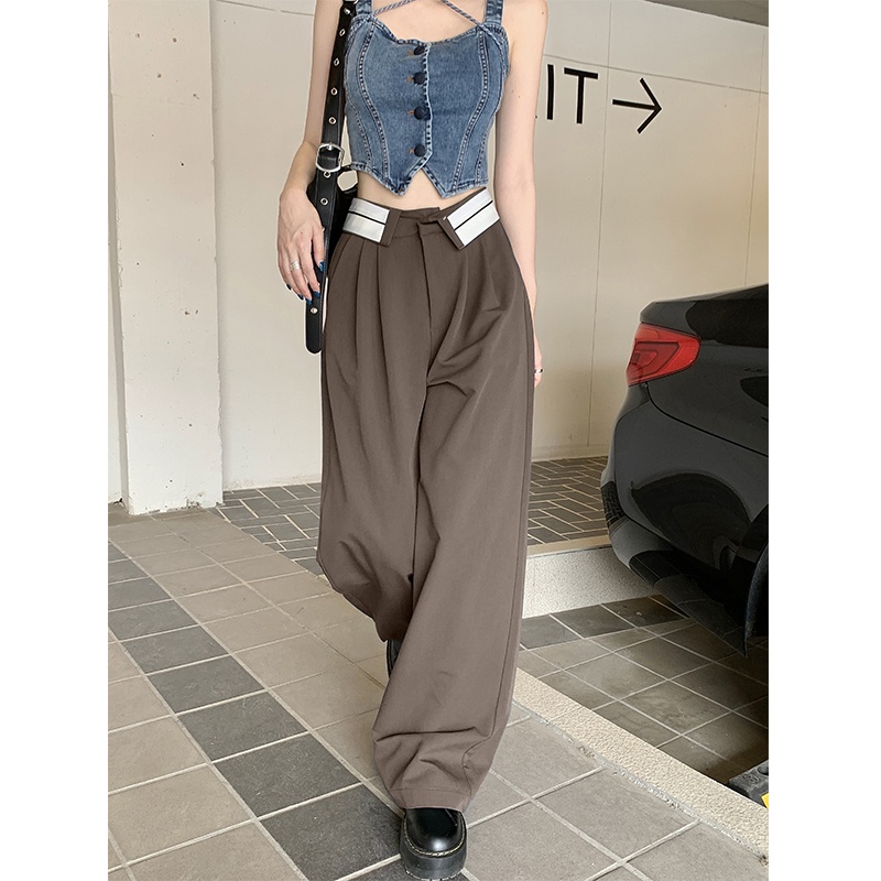 Celana Kulot Kekinian Wanita Premium Highwaist Loose Korean Style Import Celana Panjang Hitam