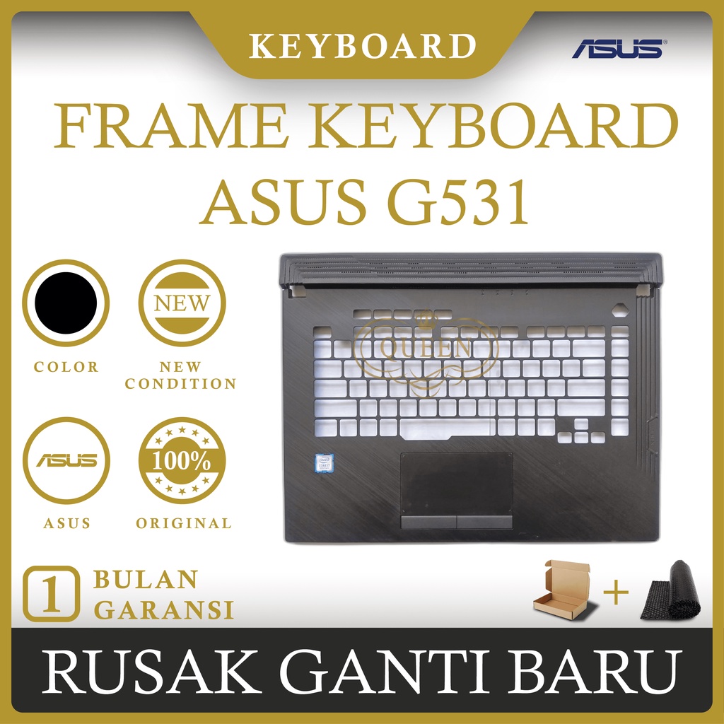 FRAME KEYBOARD LAPTOP ASUS ROG G531 ORIGINAL