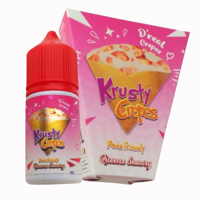 LIQUID KRUSTY CREPES V5 QUEENS SAVORY 30ML 15MG