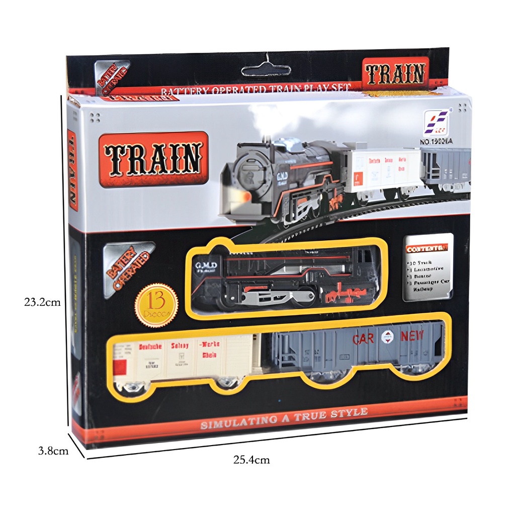 Train Express New Edition | Mainan Anak Laki Laki Kereta Api Lokomotif | Kado Ulang Tahun Anak Cowok