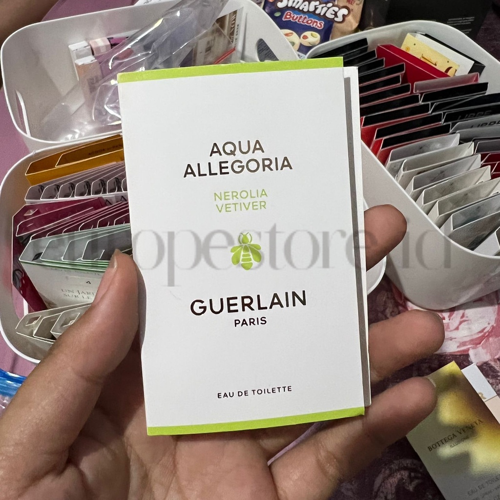 READY STOCK Sample Vial Parfum Aqua Allegoria Nerolia Vetiver Guerlain Paris EDT