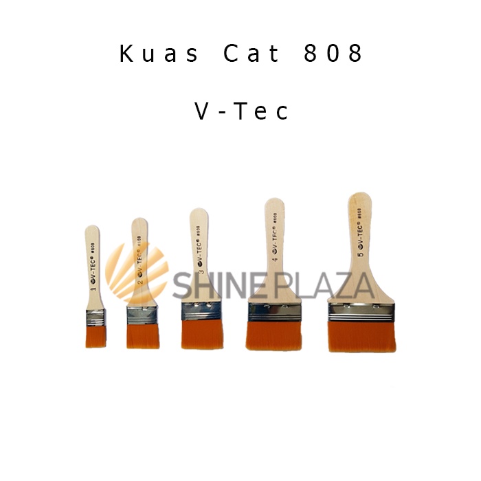 

Kuas Lukis Cat Air Minyak Akrilik Poster V-Tec 808 - Watercolor Acrylic Paint Brush VTec