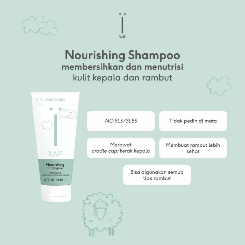 NAIF NOURISHING SHAMPOO 7304