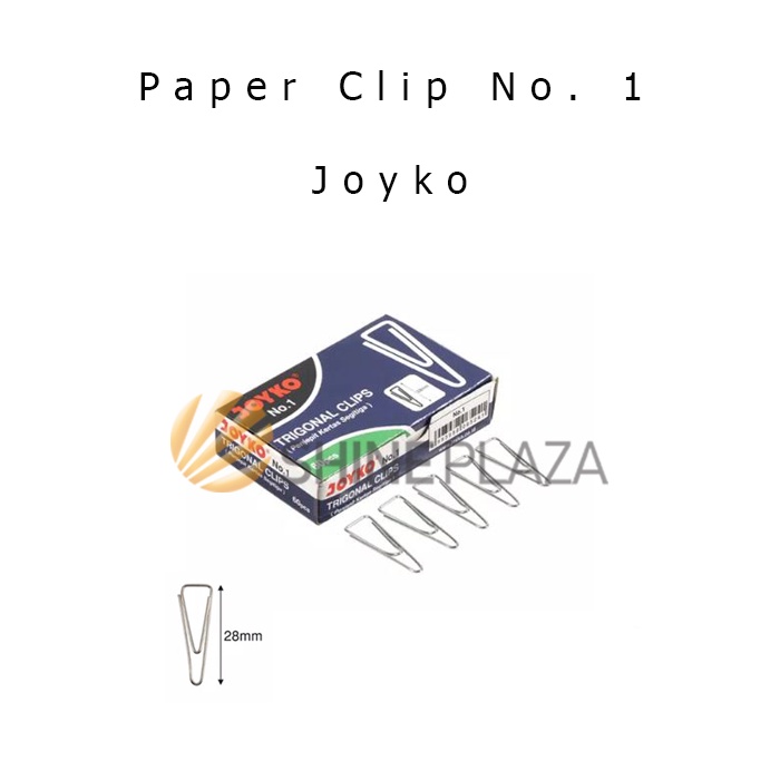 

Trigonal Clip Joyko No.1 - Paper Clip Joyko No 1 - Klip Kertas Joyko