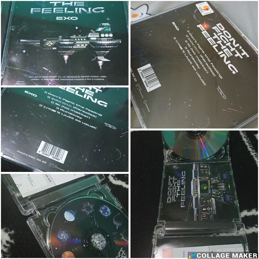 EXO ALBUM DFTF JEWEL CASE (UNSEALED)