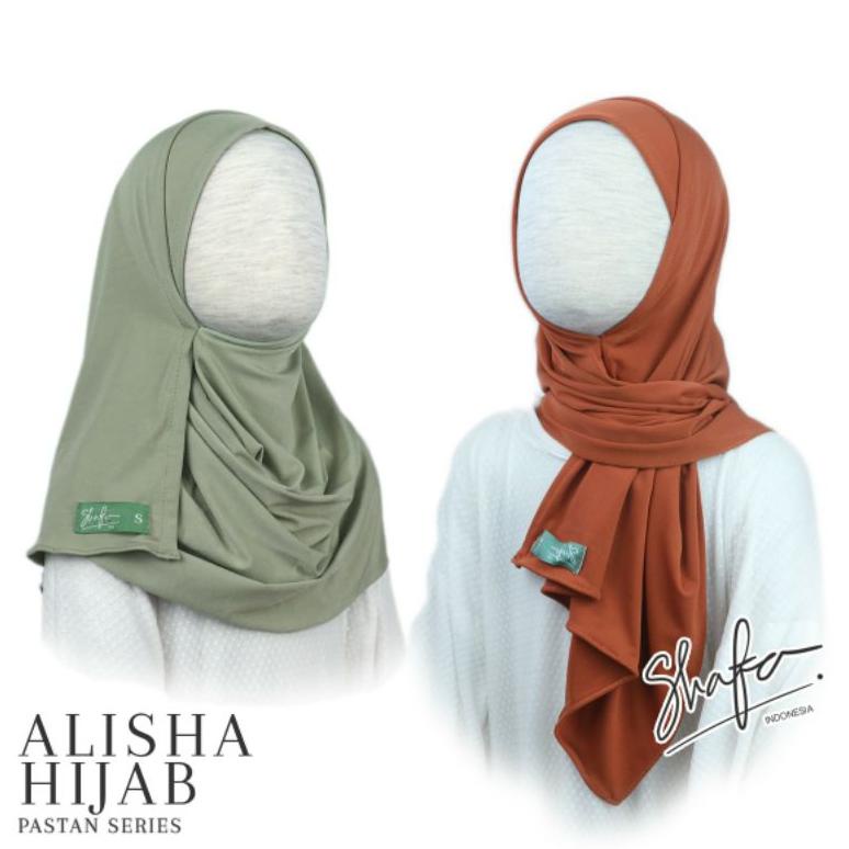 "Pastan S-L" Alisha Hijab Pastan Series (Pashmina Instan 2 Lubang- Anak) Promo Best Seller