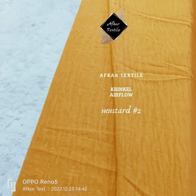 *****] Kain Katun Rayon Krinkle Polos / Rayon Crinkle Premium