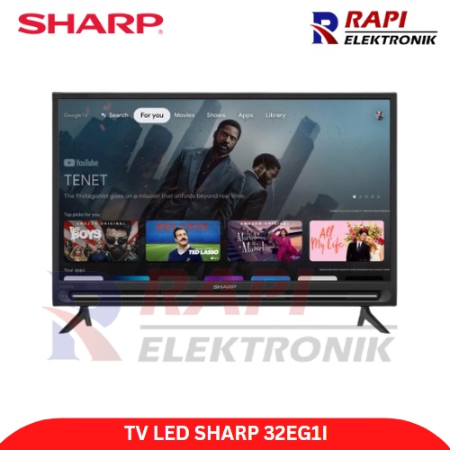 TV LED SHARP 32EG1I Google TV 32 Inch HD 32EG1i