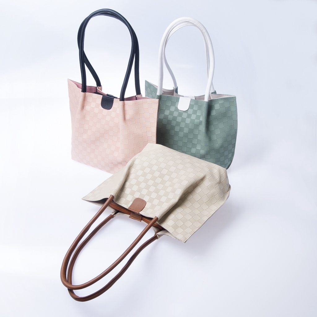 SweetSally - Daisy Tas Wanita Tote Bag  + Dompet Pouch