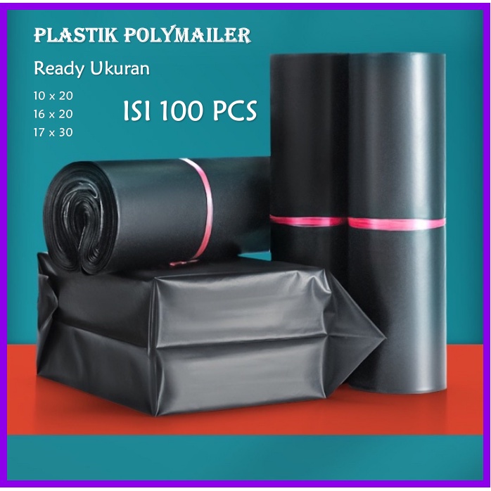 

Kantong Plastik Packing Polymailer Hitam Olshop Ukuran 10x20 16x20 17x30 Murah Grosir