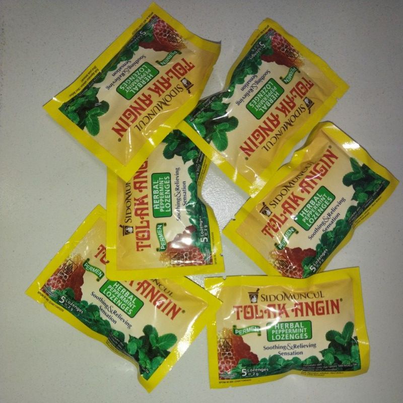 Permen Tolak Angin sachet isi 5 butir