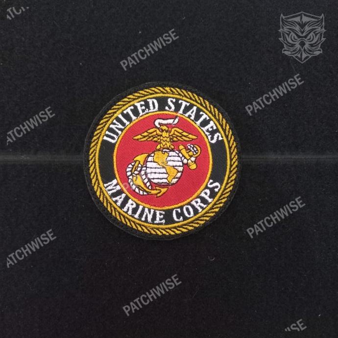 populer] Patch bordir US Marine Corps - USMC
