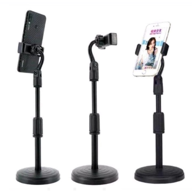 DHIO - HOLDER HP HANDPHONE TAB STAND L7 L 7 L-7 FOLDING DEKSTOP PHONE MEJA DUDUKAN